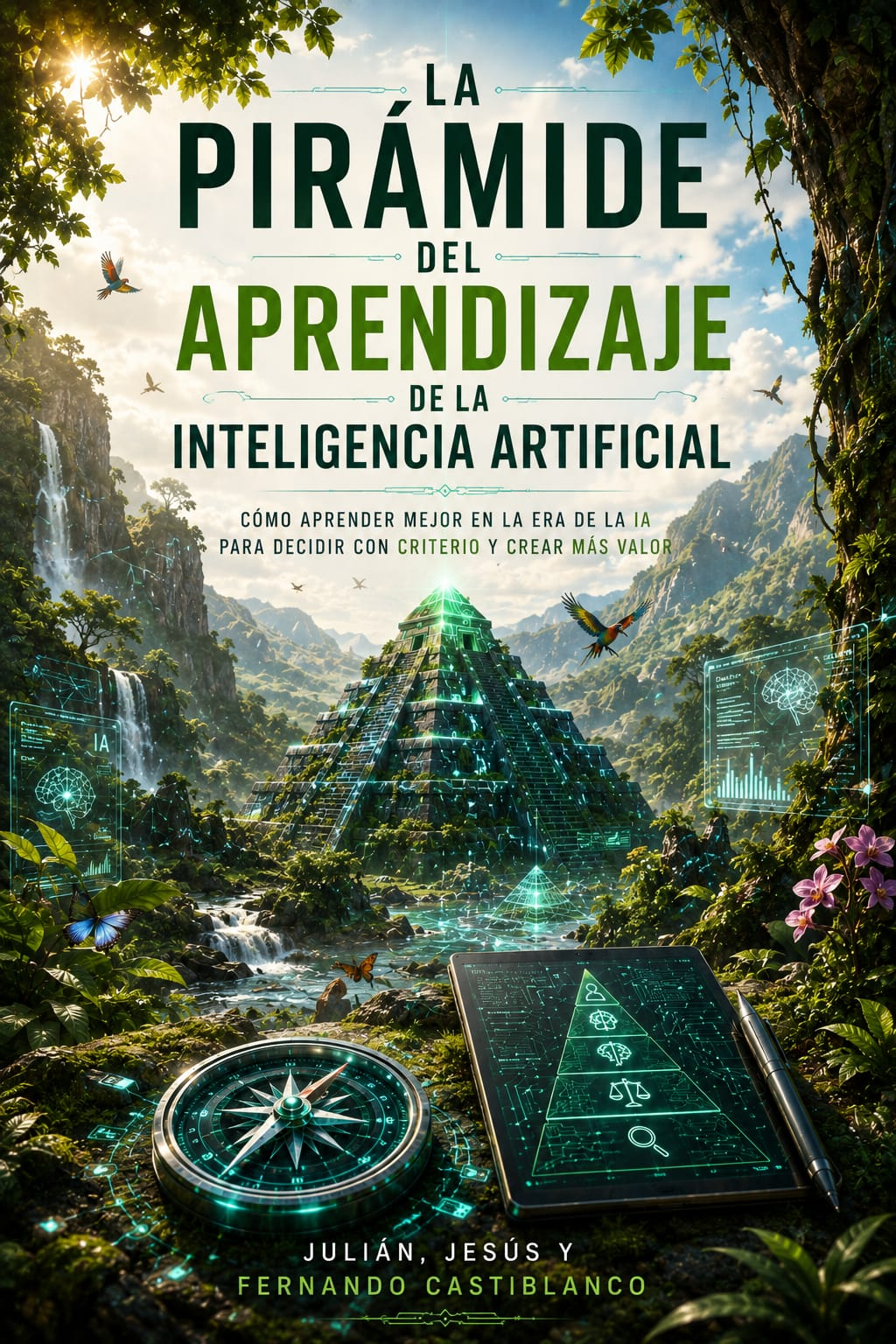 Portada de La Pirámide del Aprendizaje de la Inteligencia Artificial